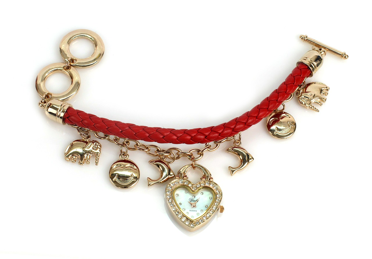 Bracelet red-gold
